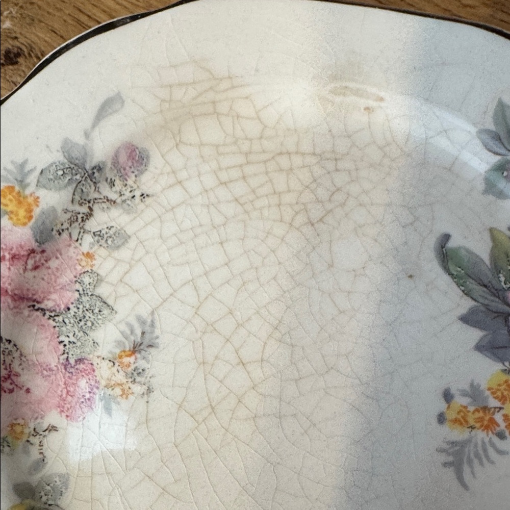 Vintage Crooksville China Plate - Picture 2 of 3